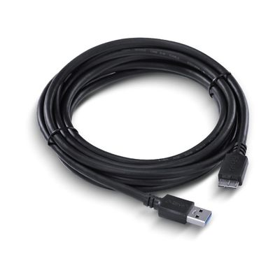 Cabo para HD Externo USB a 3.0 Macho para Micro USB B 3.0 (10 Pinos) MA0CHO 28AWG Puro Cobre 3 Metro