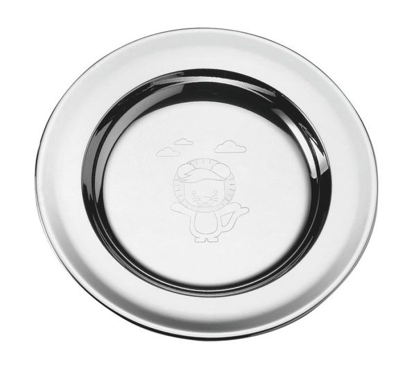 Prato Criança Aço Inox Baby Friends Tramontina