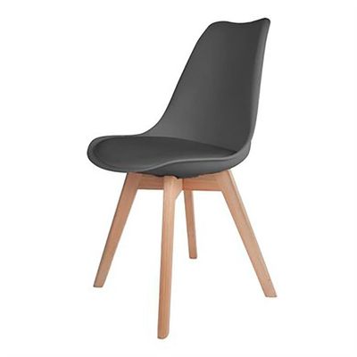 Kit 3 Cadeiras Para Mesa De Jantar Saarinen Design Cinza
