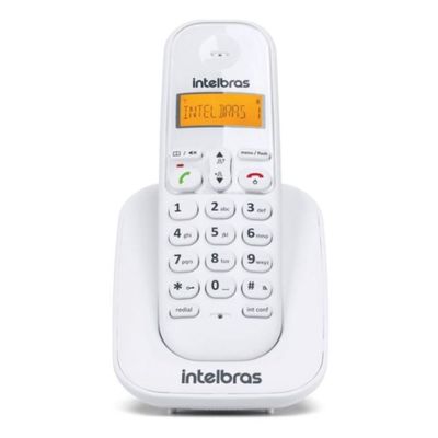 Telefone Intelbras sem Fio TS 3111 Ramal Branco - 4123001