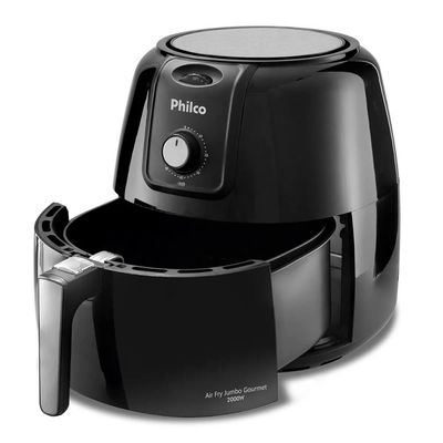 Fritadeira Elétrica Air Fryer Philco Jumbo 7,2 Litros Antiaderente 220