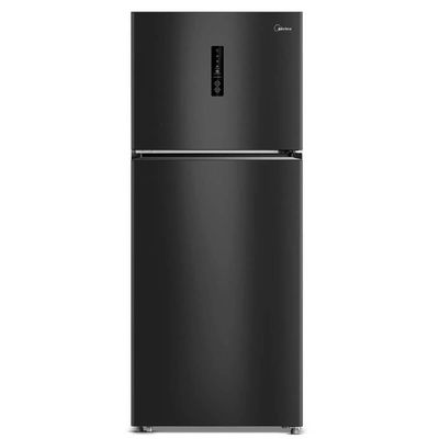 Geladeira Midea 411 Litros MD-RT580MTA28 Frost Free Black Inox 110