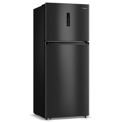 Geladeira Midea 411 Litros MD-RT580MTA28 Frost Free Black Inox 110