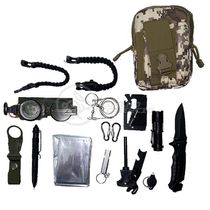 Kit De Sobrevivência/ Atividades Camping Camuflada camuflado