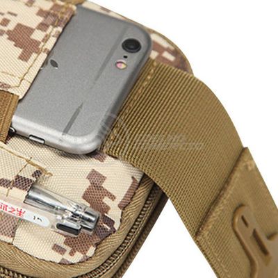 Kit De Emergência E Atividades Camping Bolsa Camuflada
