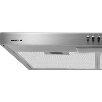 Depurador De Ar Mondial 60cm Dp60-01 Inox 127V 110