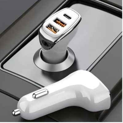 Carregador Veicular Cinzeiro Usb Type C 3.0 Turbo 38w Kd-304