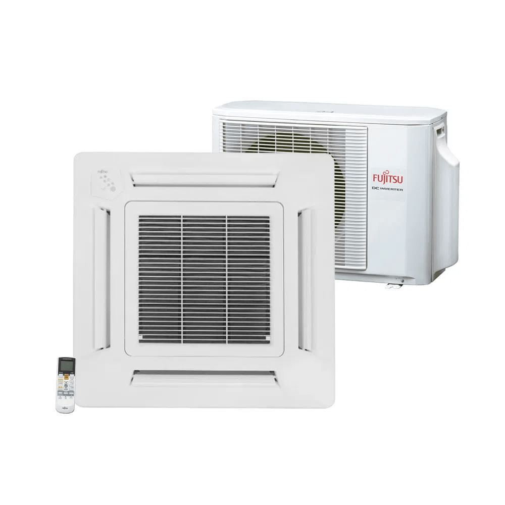 Ar Condicionado Split Cassete 23000 Btu Quente/frio - Inverter - Fujitsu - 220v - Aubg24lvba Ar Condicionado Split Cassete 23000 Btu Quente/frio - Inverter - Fujitsu - 220v - Aubg24lvba