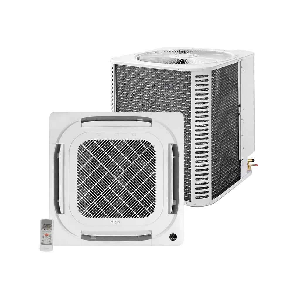 Ar Condicionado Split Cassete 60000 Btu Frio Eco – Inverter – Elgin – 220v – Kvfi60b2nc