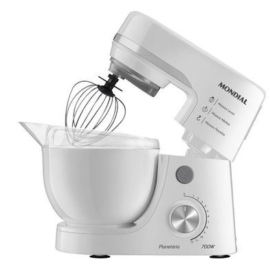 Batedeira Planetária Mondial Bp-03-w Batedeira Planetária-127v-branco 110