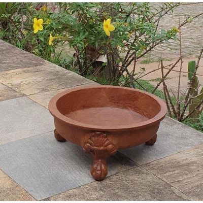 Lenheiro Serra Jardim 40cm Bacia Pronto Artes