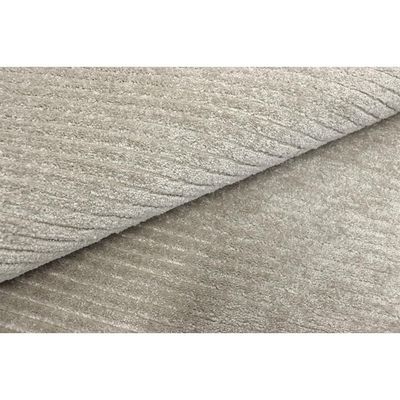 Tapete Para Sala Chevron Prata 1,00x1,50 São Carlos