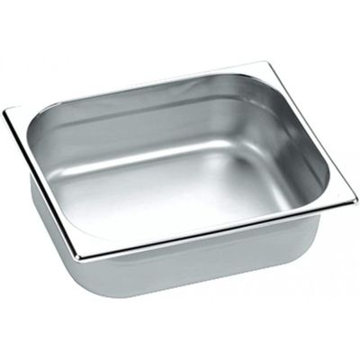 Kit 4 Cubas Gastronomica Inox GN 1/4 x 65mm (265x162mm)