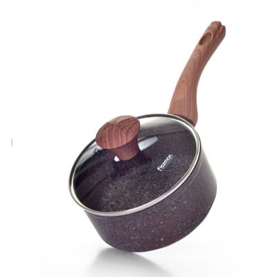 Panela Cerâmica Antiaderente Grafito De Indução 16 Cm Mimo