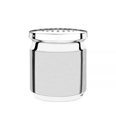 Porta Queijo Ralado Tramontina Utility em Aço Inox com Tampa de Plastico