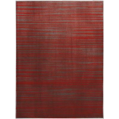 Tapete Para Sala School Risca Vermelho 1,50x2,00 São Carlos