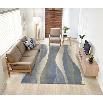 Tapete Para Sala School Horizonte Mar 1,50x2,00 São Carlos