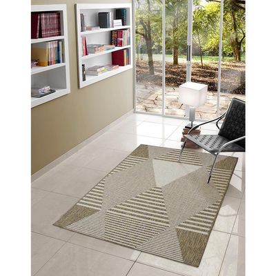 Tapete Para Sala Boucle Abstrato 1,00x1,50 São Carlos