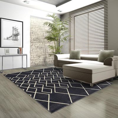 Tapete Para Sala Lyre Cinza 1,50x2,00 São Carlos