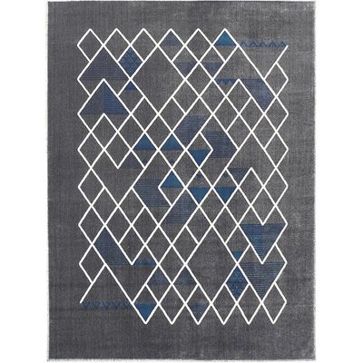 Tapete Para Sala Lyre Anil 1,50x2,00 São Carlos