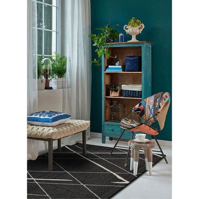 Tapete Para Sala Cotton Risca Ii 1,00x1,50 São Carlos