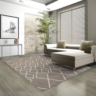 Tapete Para Sala Lyre Bege 1,50x2,00 São Carlos