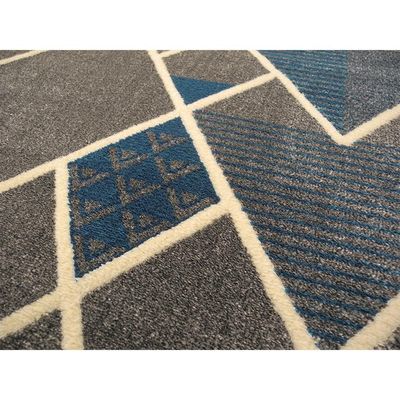 Tapete Para Sala Lyre Anil 1,00x1,50 São Carlos