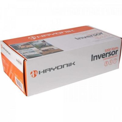 Inversor de ONDA Modificada 5000W 12VDC/127V Hayonik