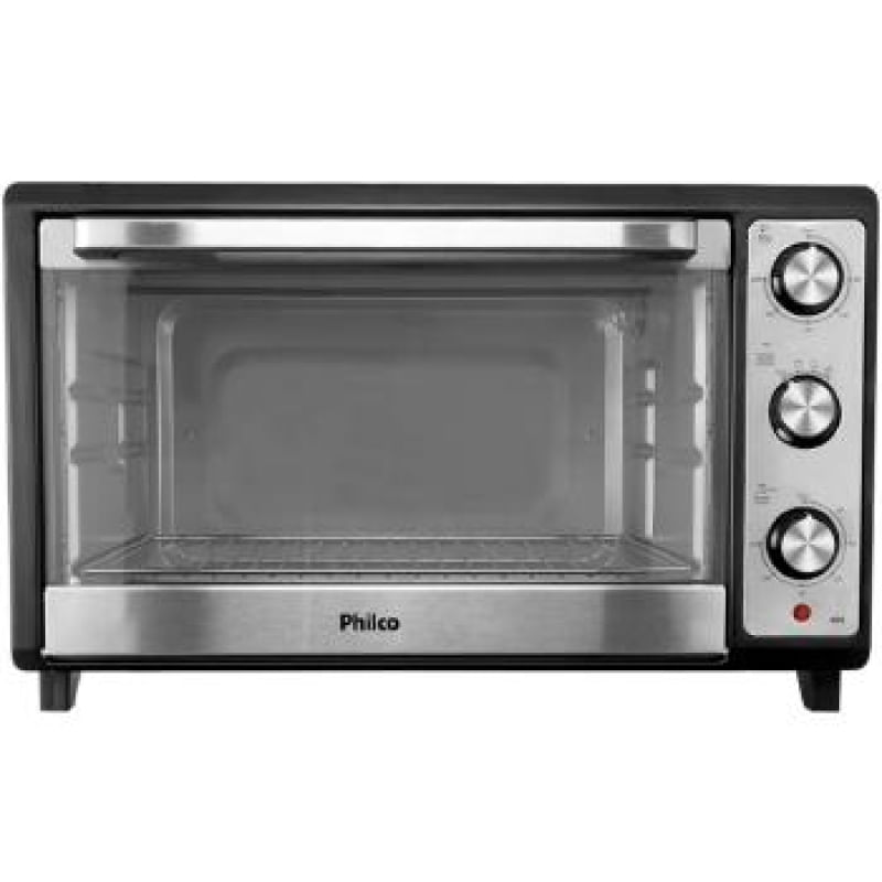 Forno 60L Philco Eletrico Dourador  - 56101063 PRATA-PRETO 110 VOLTS