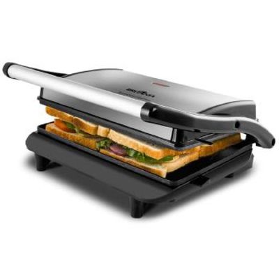Grill Sanduicheira PRESS INOX Britania PRETO/INOX110 VOLTS