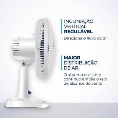Ventilador De Mesa Mondial 6 Pás 30cm Super Power 220V 220