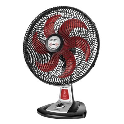 Ventilador De Mesa Mondial Turbo Excellence Vt-rp-01 Vent 40cm Turbo-220v-vermelho/preto 220