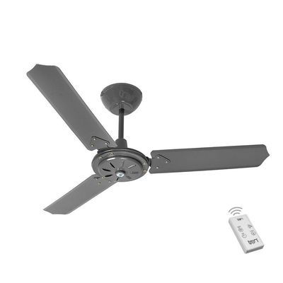 Ventilador Ipanema Grafite 110v 3 Pás E Controle 110