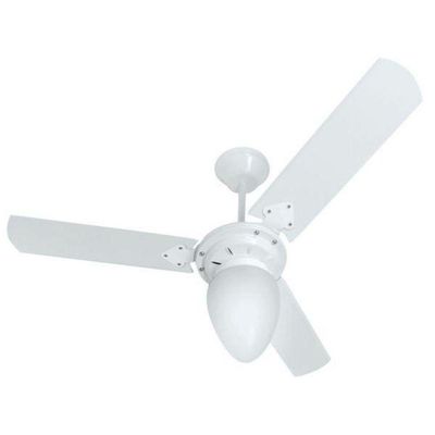 Ventilador Pêra New Branco 110v 3 Pás Brancas 110
