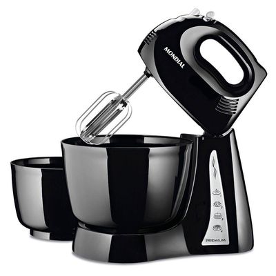 Batedeira Mondial B-04 Np Batedeira-127v-preto/inox 110