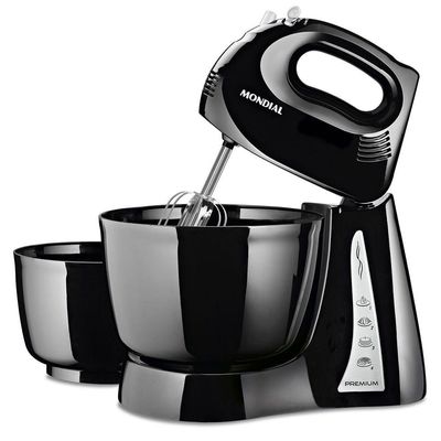 Batedeira Mondial B-04 Np Batedeira-127v-preto/inox 110