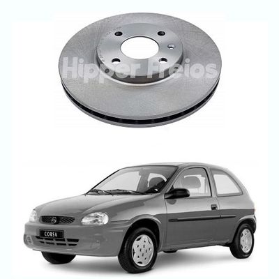 Disco Freio Dianteiro 4 Furos Corsa 2002 a 2009 Hipper HF20A