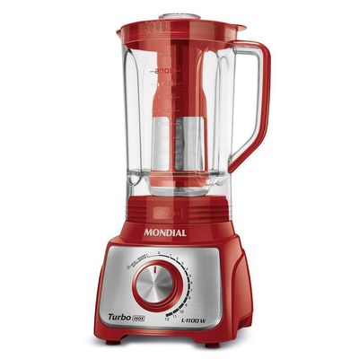 Liquidificador Mondial Turbo Inox 3l L-1100-ri Liquidificador L-1100-ri 127v/60hz . 110