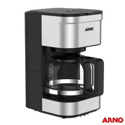 Cafeiteira ARNO Preferita Preta para Cafe em PO - CFPF 220V