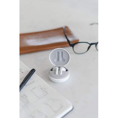 Fone de Ouvido Bluetooth LG Tone Free FP5B - Branco