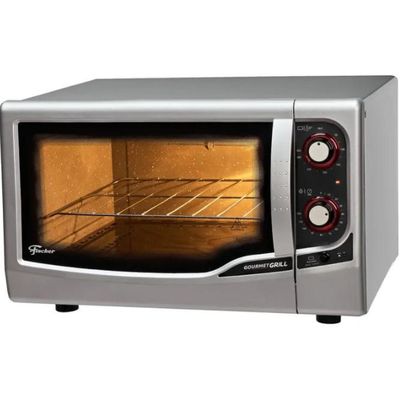 Forno 44L Fischer Eletrico Gourmet GRILL  - 9741-79183  Prata  110 VOLTS