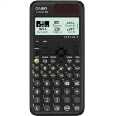 Calculadora Científica Classwiz com 13 Aplicativos Preta FX-991LACW-W4-DT
