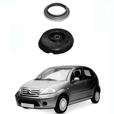 Suporte Amortecedor Dianteiro C3 2012 a 2020 Sampel 8080A