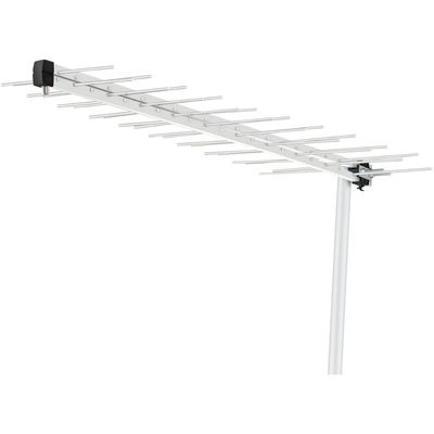 Antena Digital Externa LOG para TV HDTV/UHF/4K 16DBI 40 Elementos LU-40