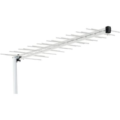 Antena Digital Externa LOG para TV HDTV/UHF/4K 16DBI 40 Elementos LU-40