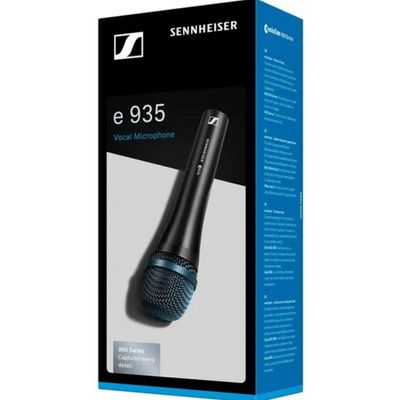 Microfone Sennheiser E935 Dinâmico Super Cardioide