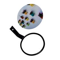Suporte Ferro Pendurar Vaso De Planta Parede Gancho 9cm 6pc