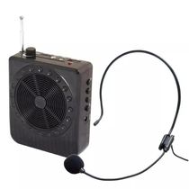 Megafone Amplificador De Voz Com Microfone Kit Professor e Palestras