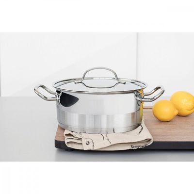 Caçarola Tramontina Professional Funda Inox Satinado 20 cm