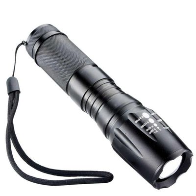 Lanterna Tatica Police Militar T6 X900 com Bateria Recarregavel